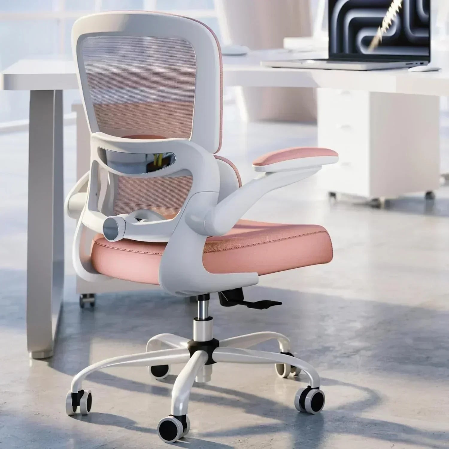 TRALT Office Chair Ergonomic Desk Chair 330 lbs Home Mesh Gaming Chair with Wheels