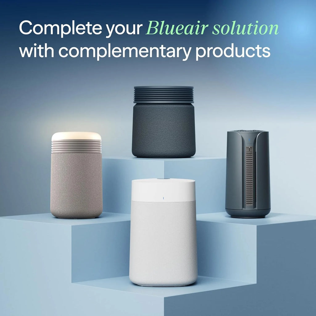 BLUEAIR Air Purifier for Large Rooms & Home - Odor Eliminating Cleans up to 3385 ft2, HEPASilent, Smart WiFi, Auto Mode, Doubles as Table, Removes Dust, Smoke, Pet Hair, AHAM Verified, Blue Signature