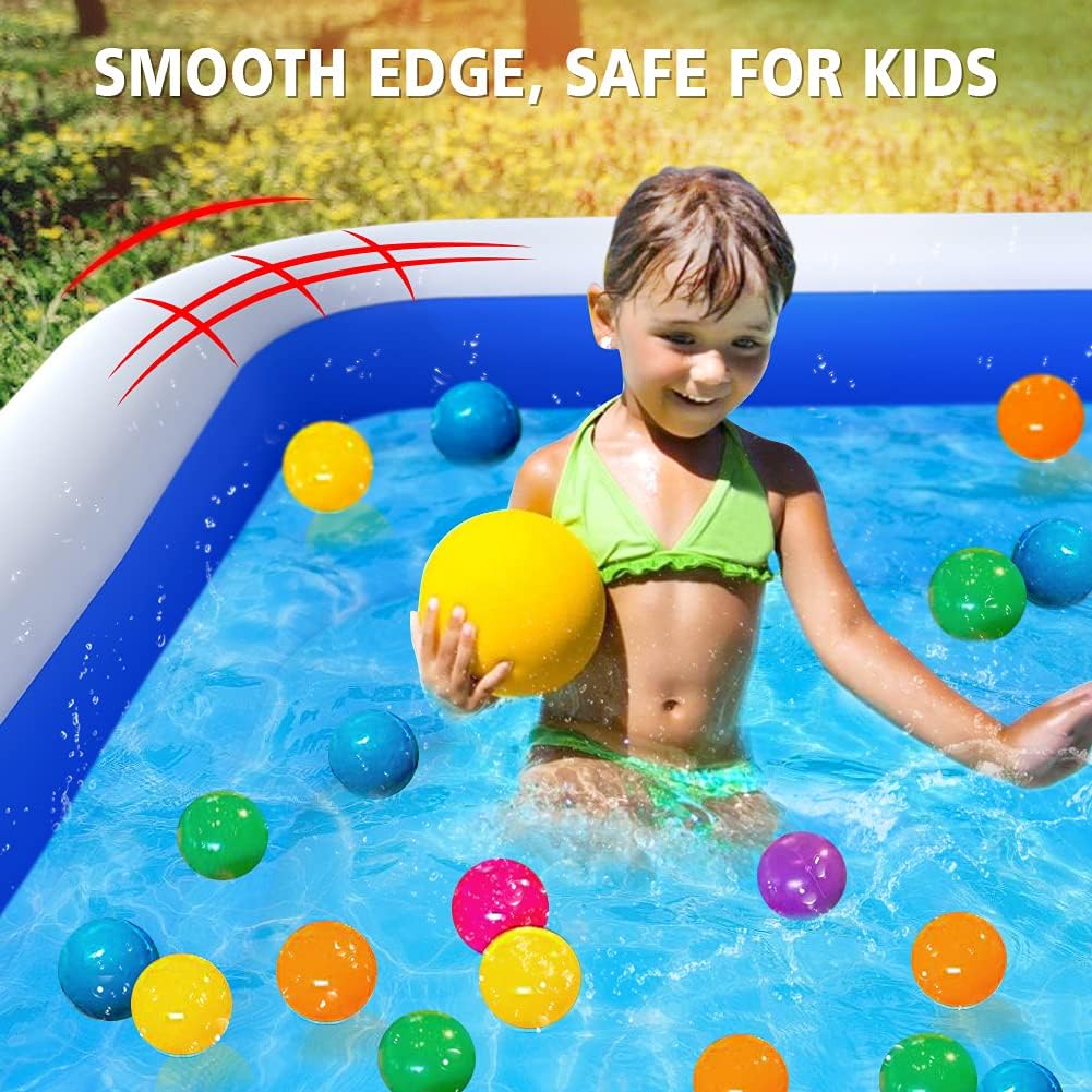 Inflatable Swimming Pool Kiddie Pools Family Lounge Pools Thickened Above Ground Family Pool