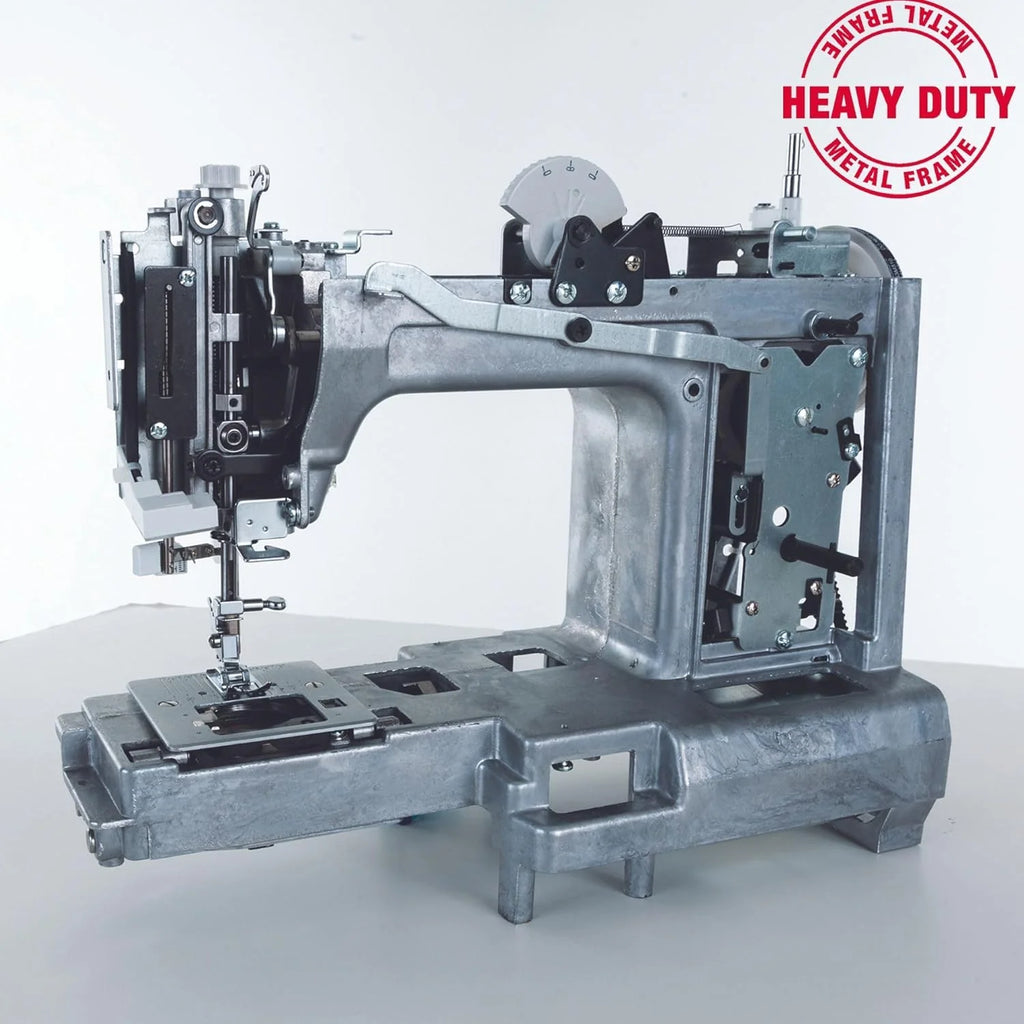 SINGER Heavy Duty 4423 High Speed Sewing Machine with Accessory Kit | Strong Motor With Enhanced Piercing Power, 97 Stitch Applications, Full Metal frame, 1-step Buttonhole & LED Light