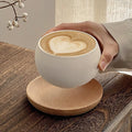 Einzigartige handgefertigte Vintage-Kaffeetasse aus Keramik, rustikale glasierte Tasse, Geschenk f��r Kaffeeliebhaber