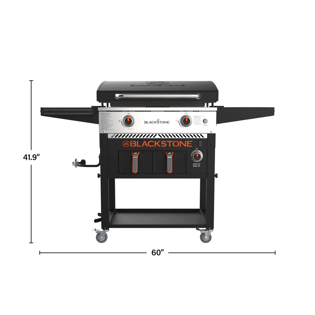 Clearance Sale Blackstone 2-Burner 28 Griddle with Electric Air Fryer and Hood