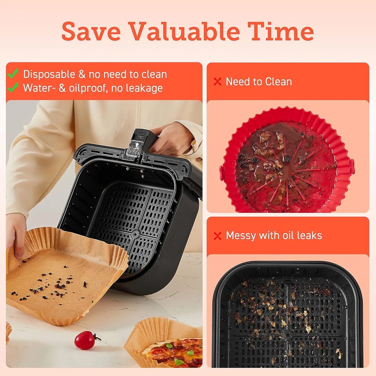 COSORI Air Fryer 9-in-1 Compact & Large 6-Qt Fast Turbo Modes Precise Heat for Even Results