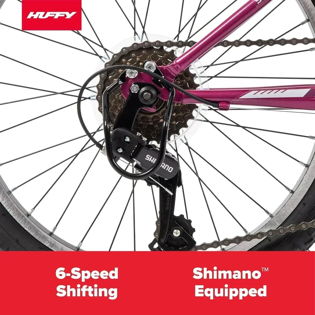 Huffy Stone Mountain Hardtail Mountain Bike for Boys/Girls/Men/Women 20/24/26 Sizes