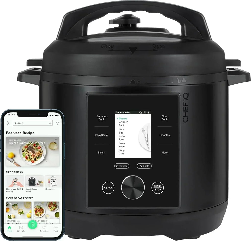 CHEF iQ Smart Pressure Cooker with WiFi and Built-in Scale 10-in-1 Multi-Cooker Rice Cooker