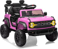 Kids Pink Ride-On Truck Battery Powered Electric Toy Car