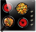 Electric Cooktop 30 Inch - 5 Burners Built-in Ceramic Cooktop 30 Electric Stove Top