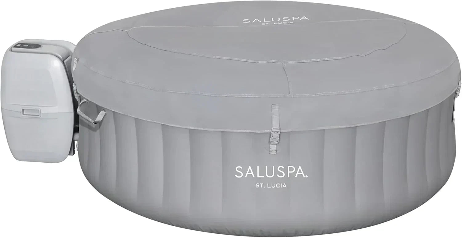 Bestway SaluSpa Miami EnergySense AirJet Inflatable Hot Tub Spa 71 x 26 Portable Hot Tub