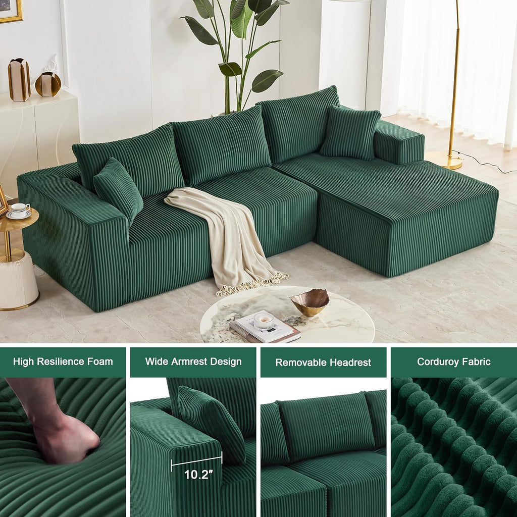 108 inch sectional sofa cloud sectional sofa with deep seat modern sectional L shaped sofa