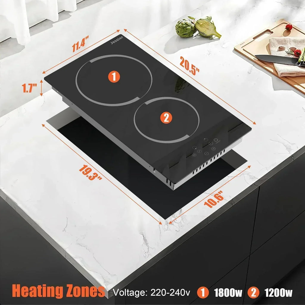 Electric Cooktop 30 Inch - 5 Burners Built-in Ceramic Cooktop 30 Electric Stove Top