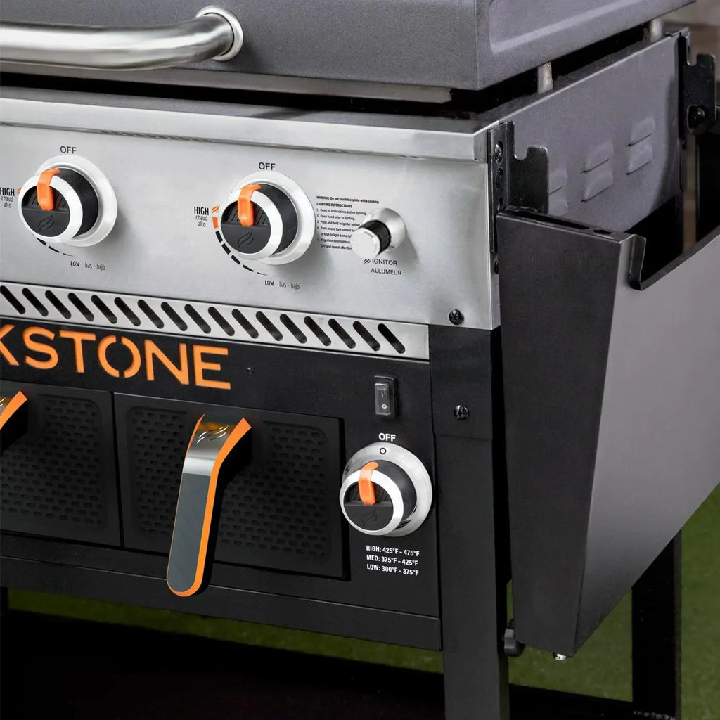 Clearance Sale Blackstone 2-Burner 28 Griddle with Electric Air Fryer and Hood
