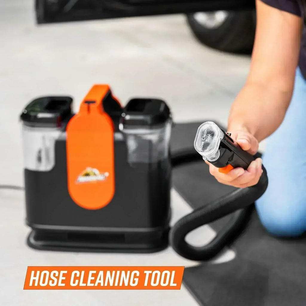 7 Amp Portable Spot Cleaner for Car Cleaning Carpet and Upholstery Stain Removal