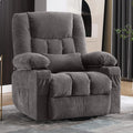 Massage rotating rocking lounge chair with vibration massage and calorie metering functions