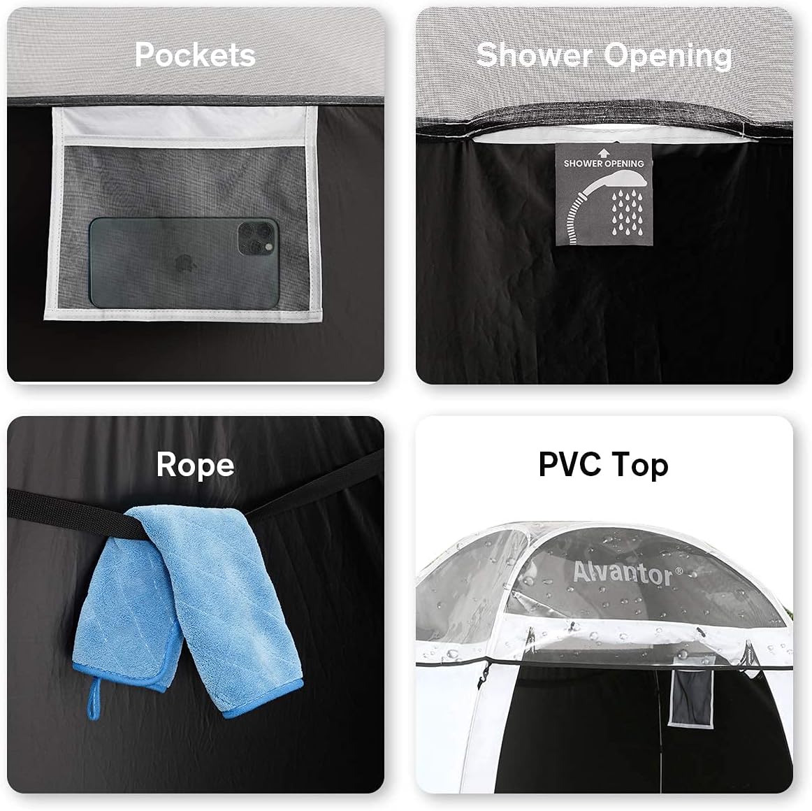 Shower tent pop-up changing room outdoor shower privacy tent toilet tent portable shelter
