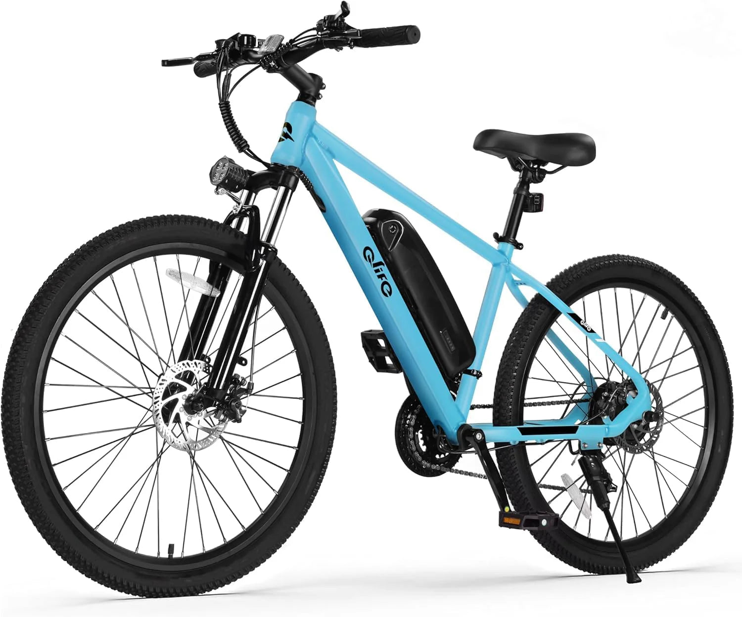 Qlife Racer Electric Bike for Adults - 21-Speed Mountain Lightweight Ebike
