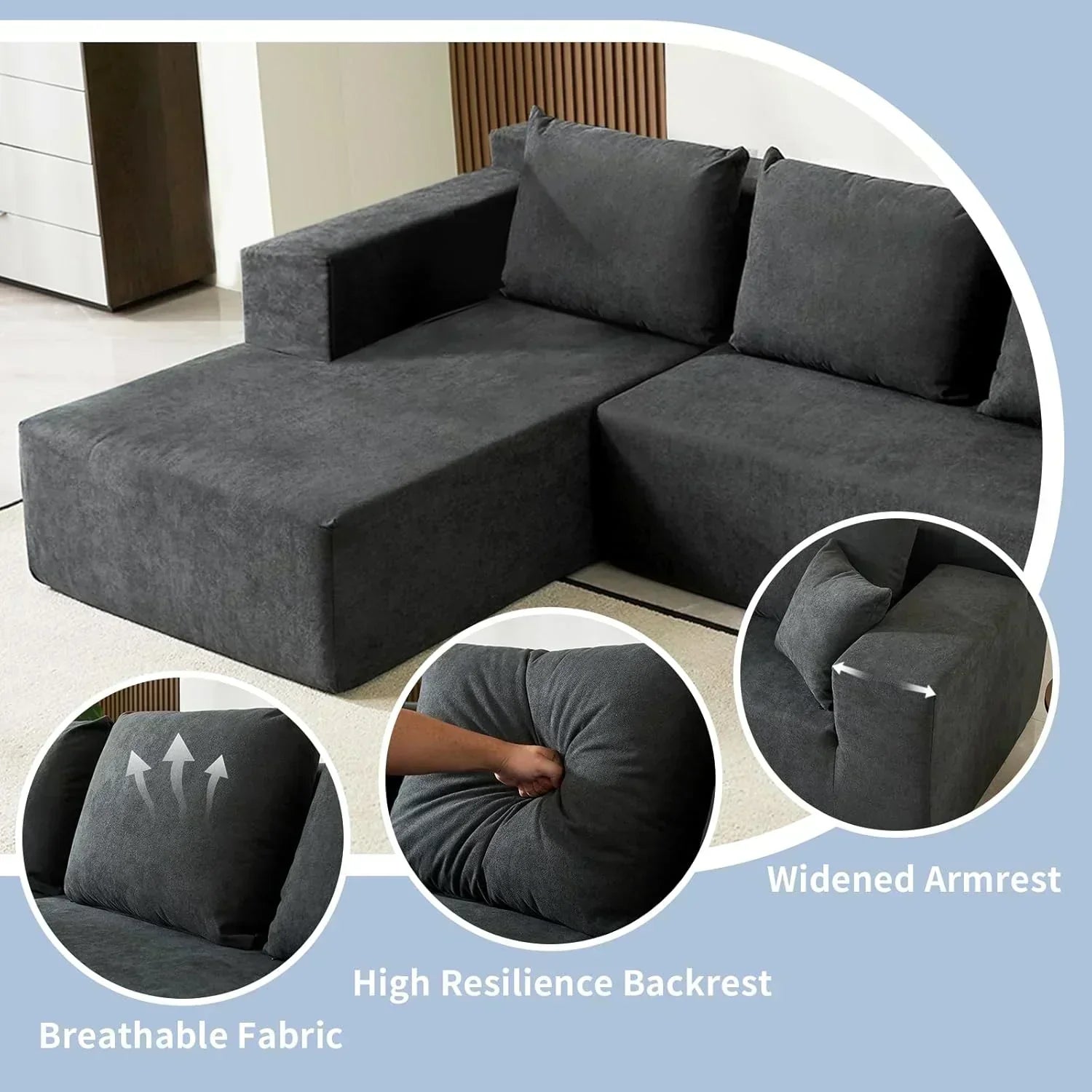 60 inch pull out sofa bed memory foam sofa with 2 pillows futon bed guest bed and pull out sofa