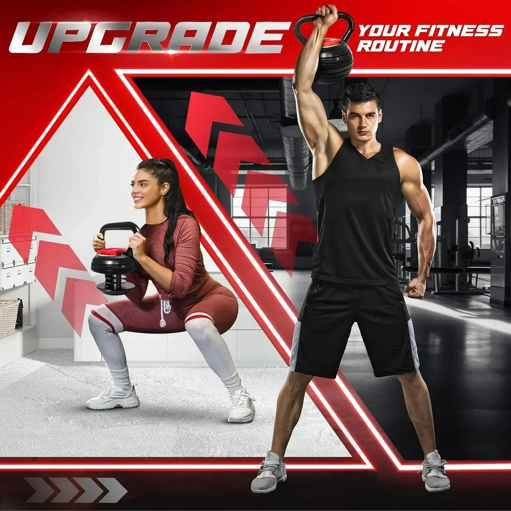 Yes4All Adjustable Kettlebell Kettle Grip Kettlebell Handle Convert to Kettlebells Weight Set