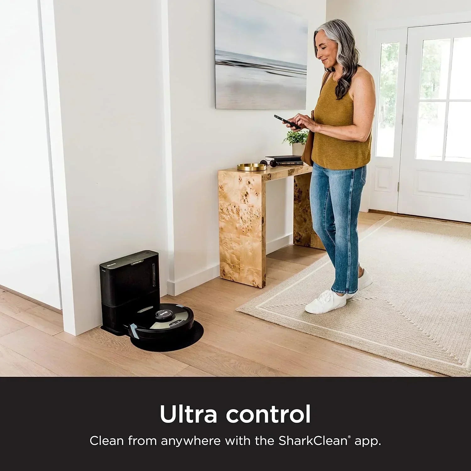 Robot Vacuum & Mop Combo Powerful Suction Matrix Plus 60-Day Debris Capacity