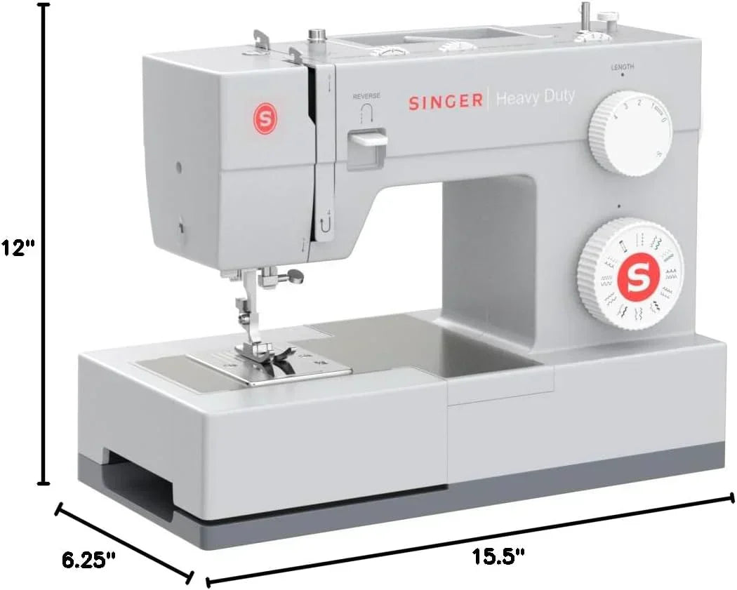 Heavy-Duty 4423 High-Speed Sewing Machine Includes Accessory Kit 97 Stitches One-Step Buttonhole