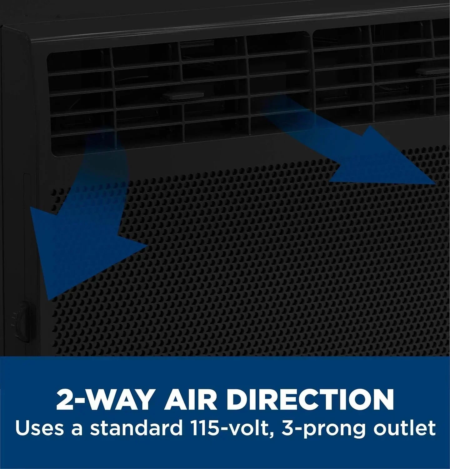 GE Window Air Conditioner Unit 5,000 BTU for Small Rooms up to 150 sq ft Manual Adjustable Fan