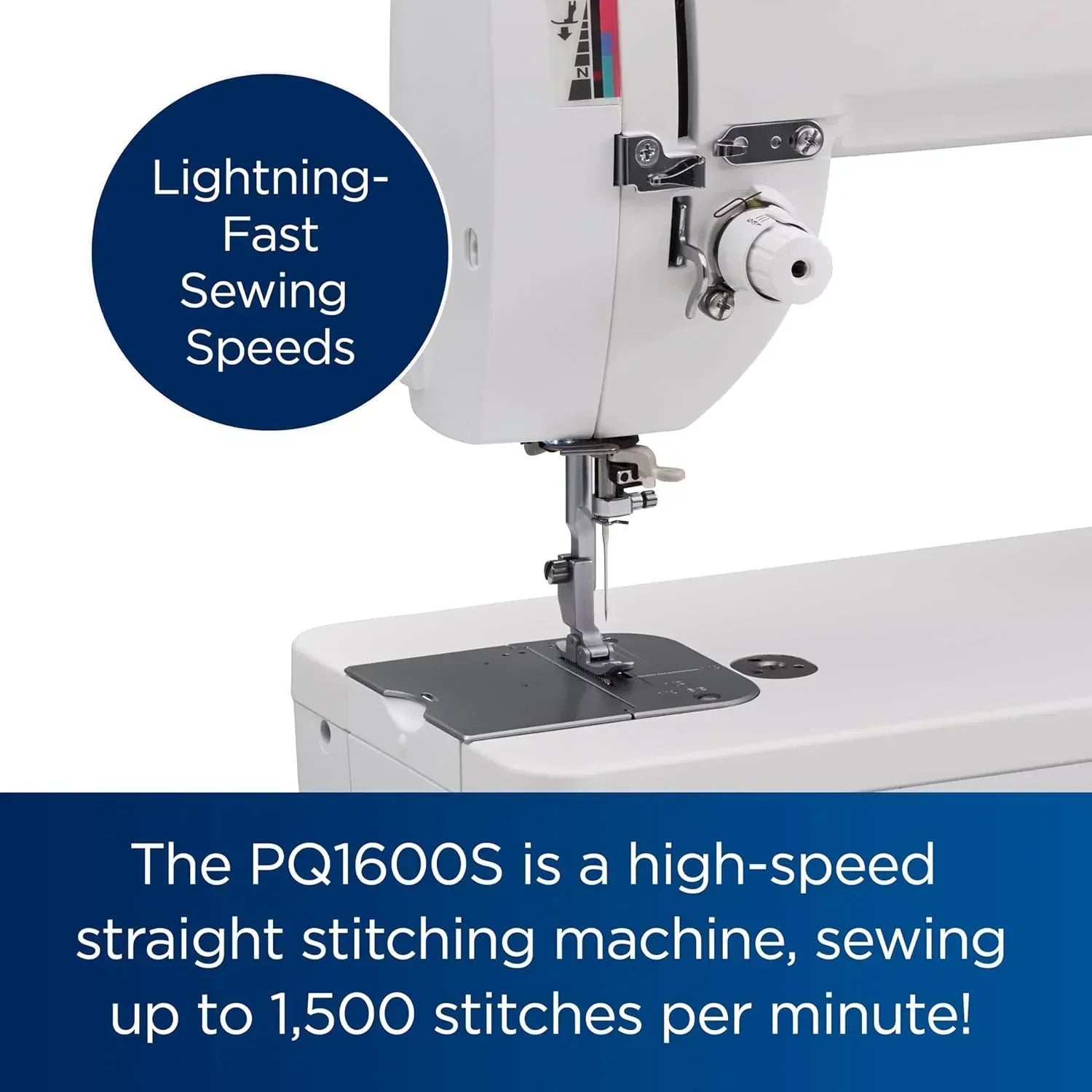 Brother PQ1600S High-Speed Straight Stitch Sewing Quilting Machine