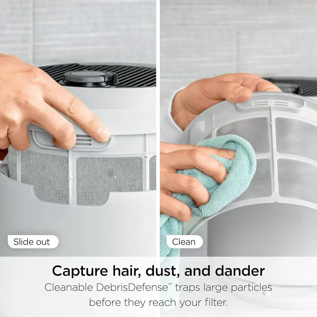 Air Purifier Compact Pro with Long-lasting HEPA Exceeding Filtration For Pet Dander Dust Smoke
