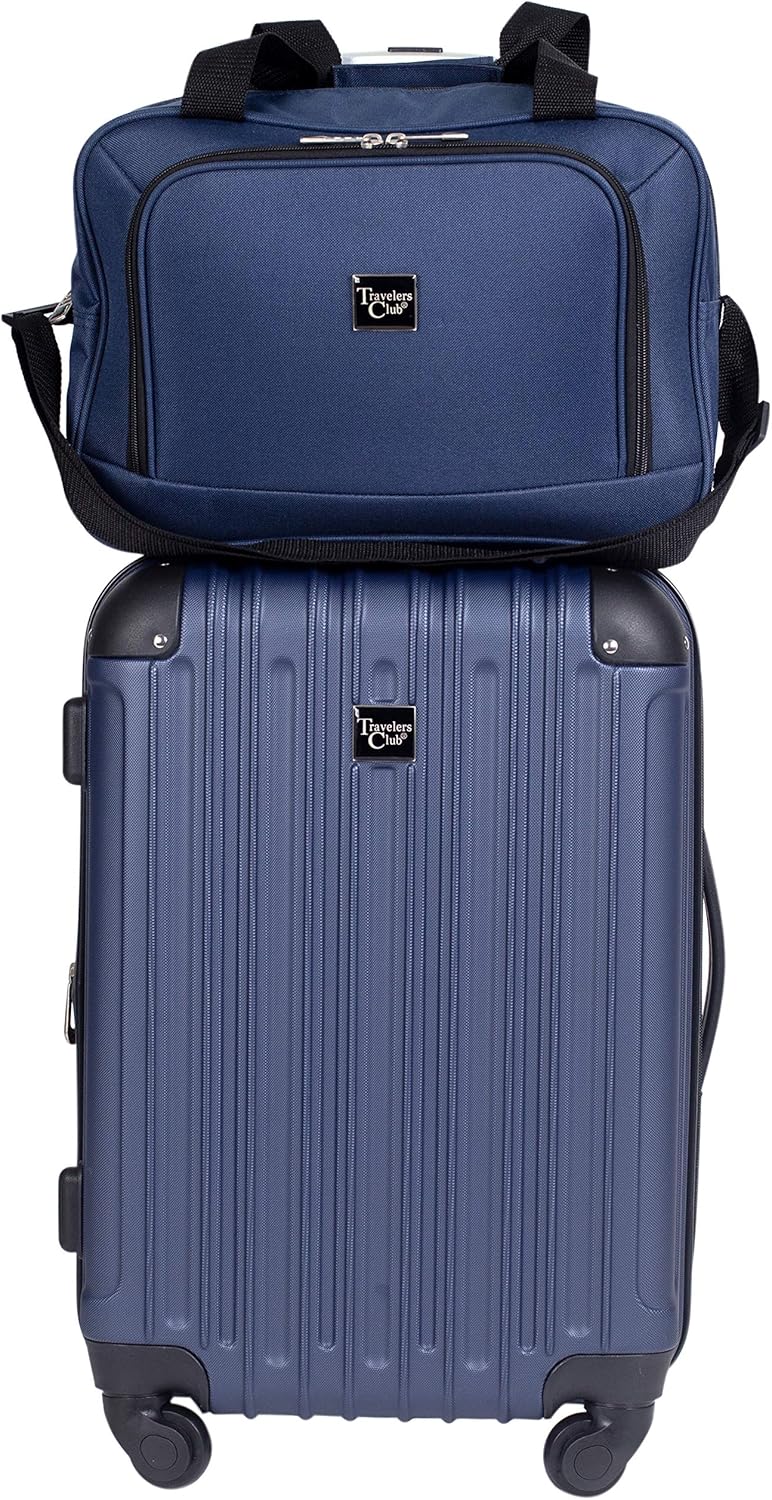Hardside Travel Luggage Lilac Set of 4