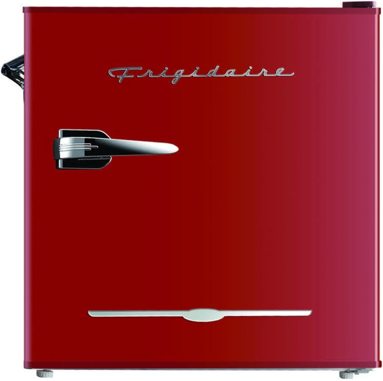 Frigidaire EFR176 Retro Compact Fridge with Chiller Mini Refrigerator with Built-in Bottle Opener for Office, Bedroom, Dorm Room or Cabin, 1.6 cu ft 16 D x 18 W x 18.5 H, Moonlight