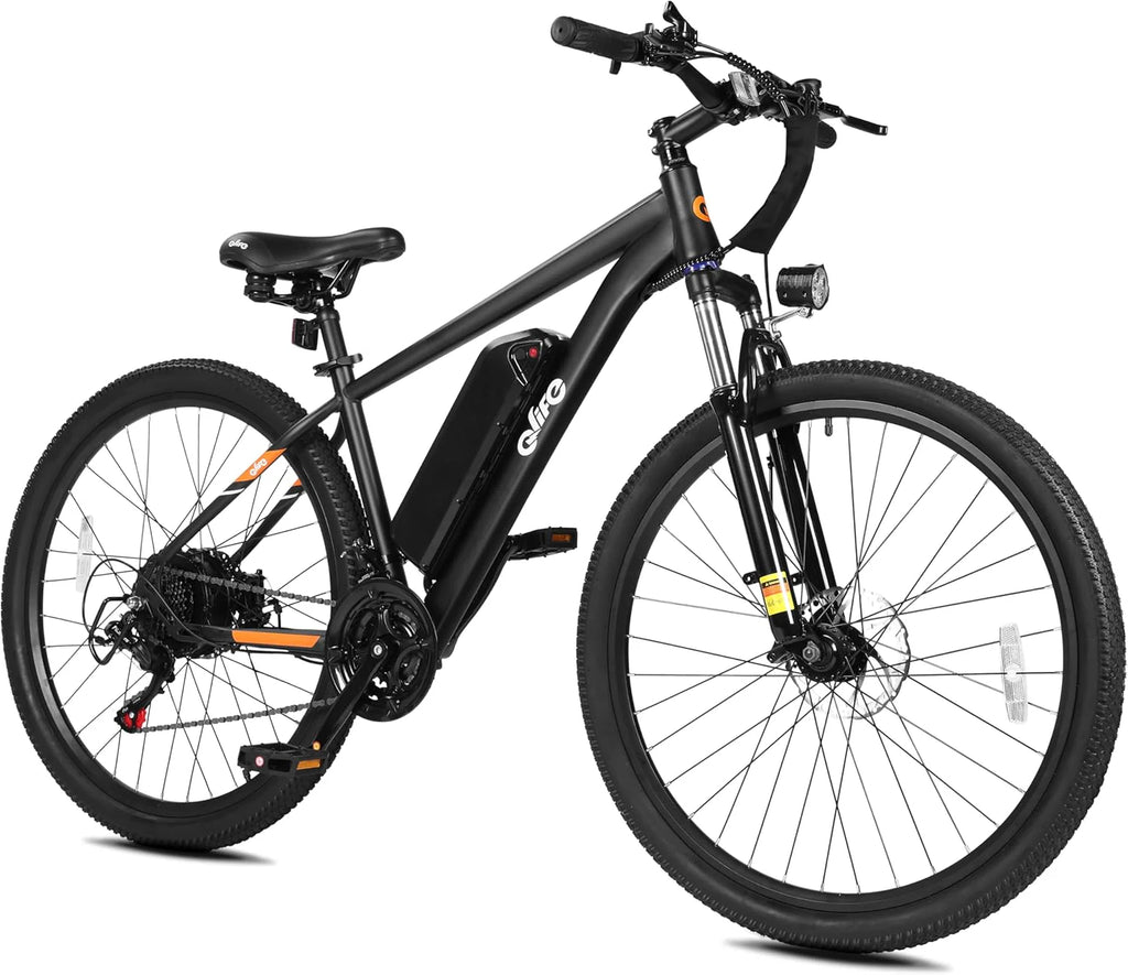 Qlife Racer Electric Bike for Adults - 21-Speed Mountain Lightweight Ebike
