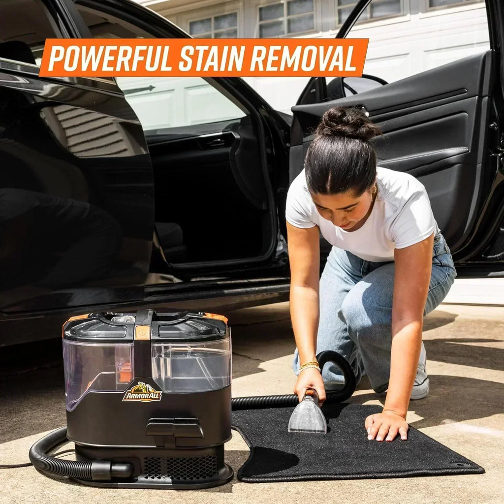7 Amp Portable Spot Cleaner for Car Cleaning Carpet and Upholstery Stain Removal