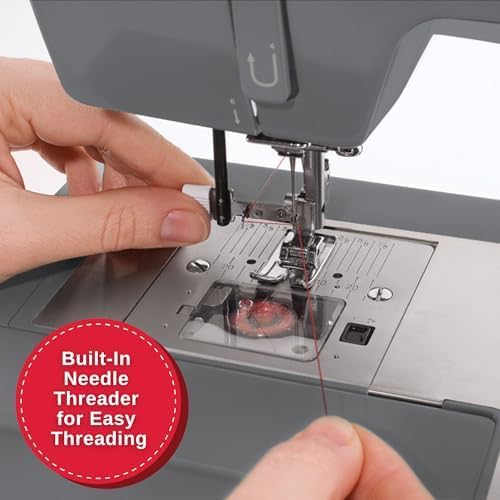 SINGER Heavy Duty 4452 High Speed Sewing Machine Accessory Kit Strong Motor 110 Stitch Applications