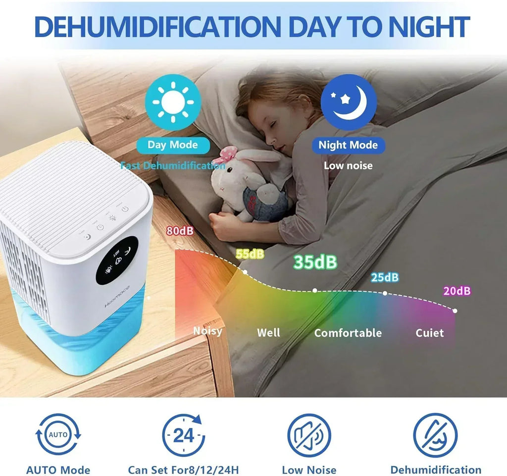 Dehumidifier 2 in 1 Humidifier Dehumidifier Combo 102 OZ Water Tank Dehumidifiers for Home Bedroom