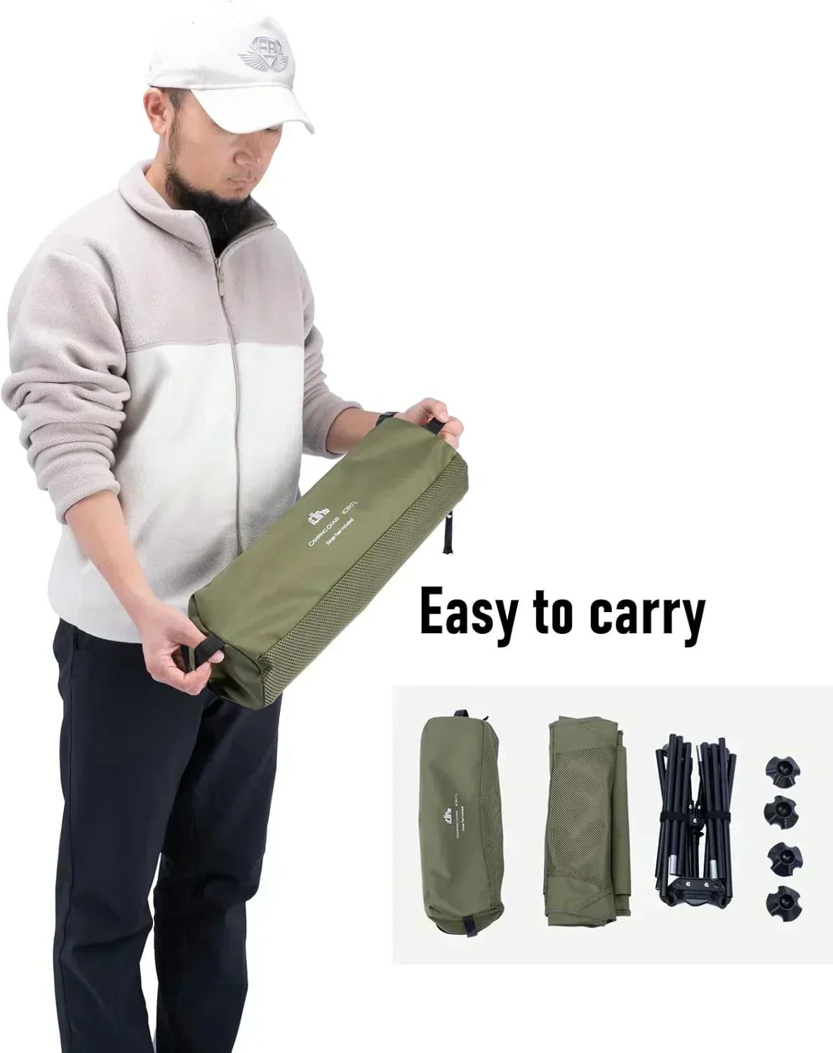 Ultralight Compact Camping Folding Beach Chair