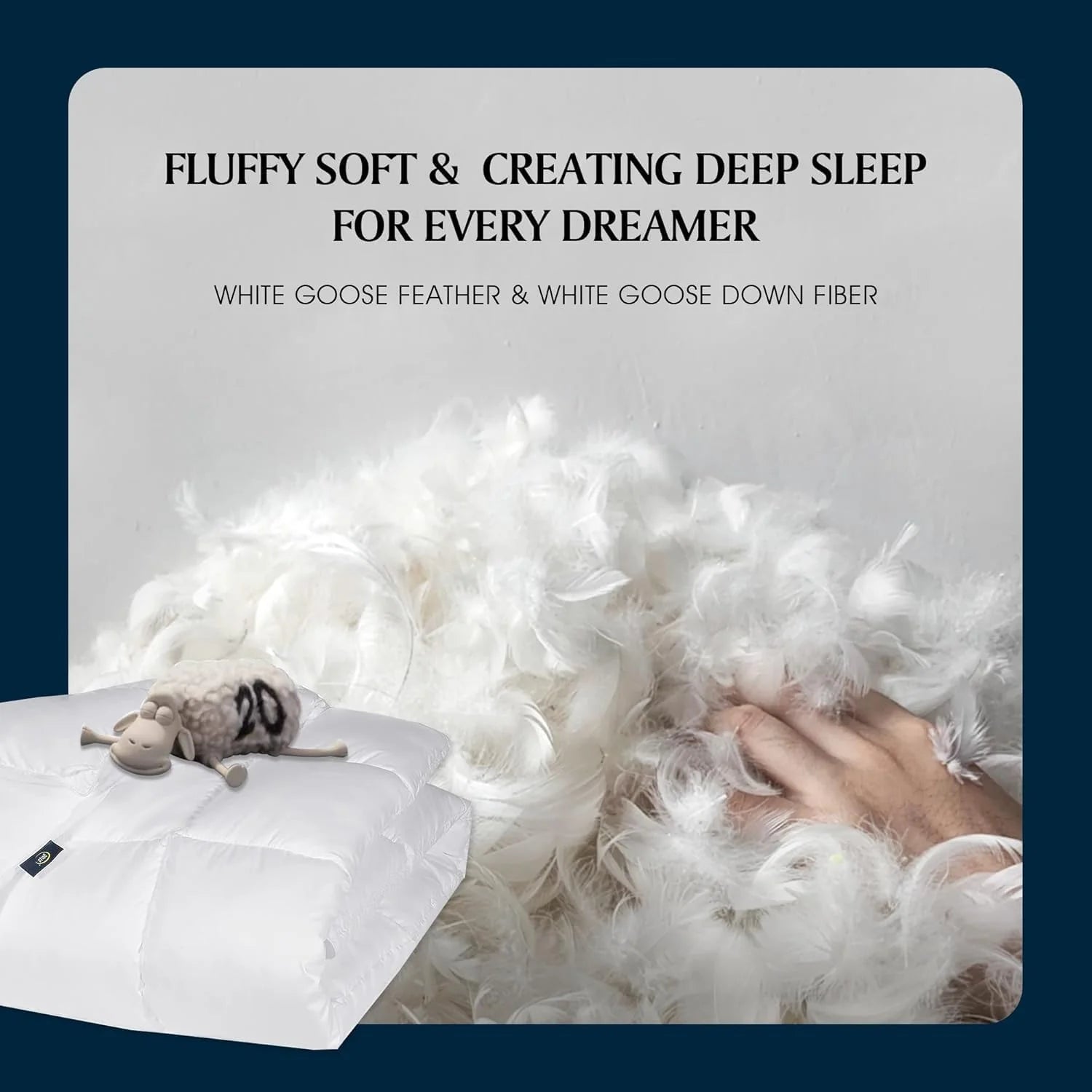 Luxury hypoallergenic duvet