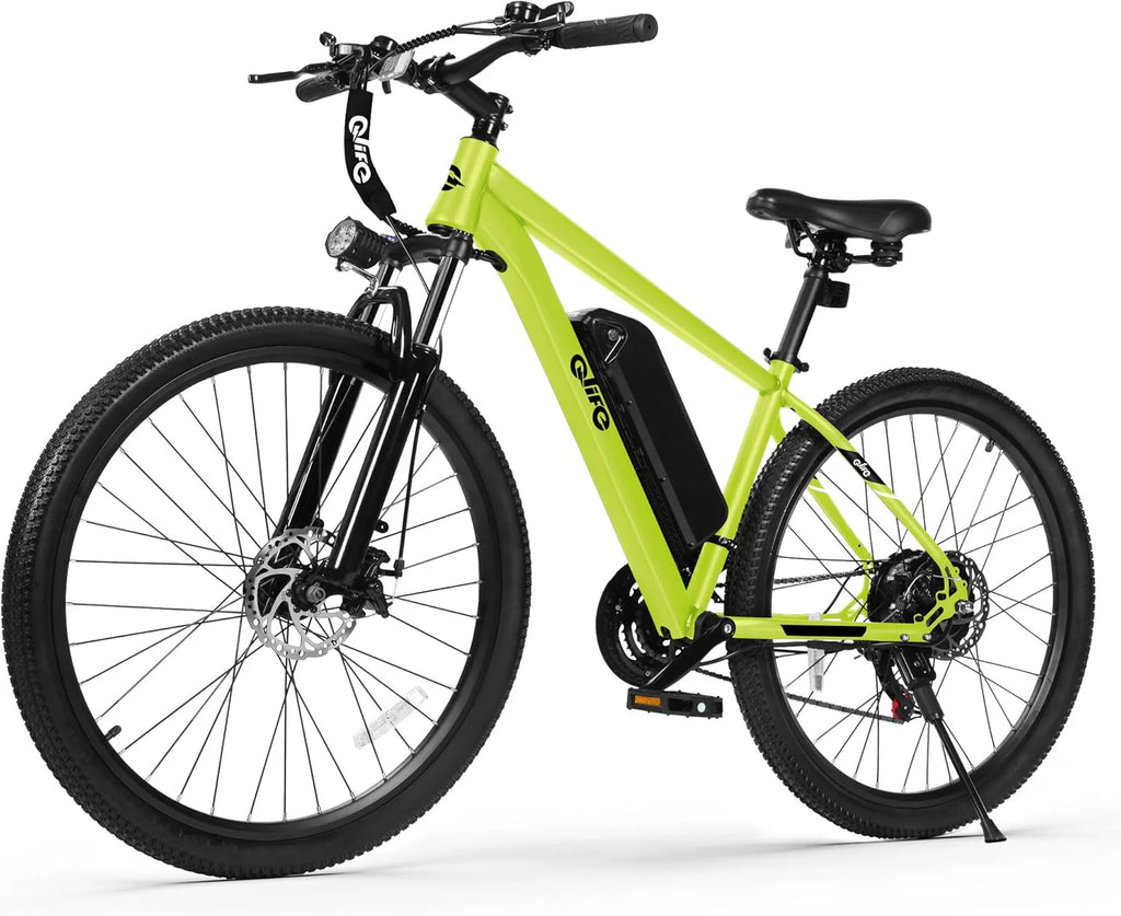 Qlife Racer Electric Bike for Adults - 21-Speed Mountain Lightweight Ebike