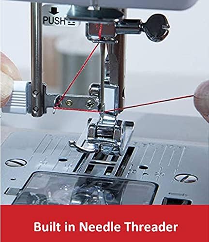 Heavy-Duty 4423 High-Speed Sewing Machine Includes Accessory Kit 97 Stitches One-Step Buttonhole
