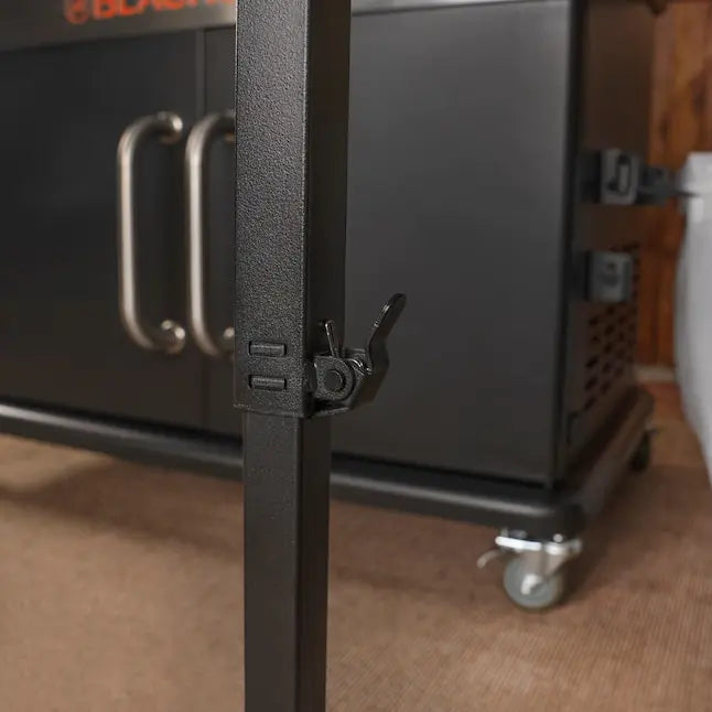 Blackstone 36 Culinary Cabinet Griddle with Side Table 4-Burner Liquid Propane Flat Top Grill