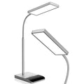 LED Desk Lamp with Adjustable Gooseneck 5 Color Modes and 10 Level Dimming for Home Office