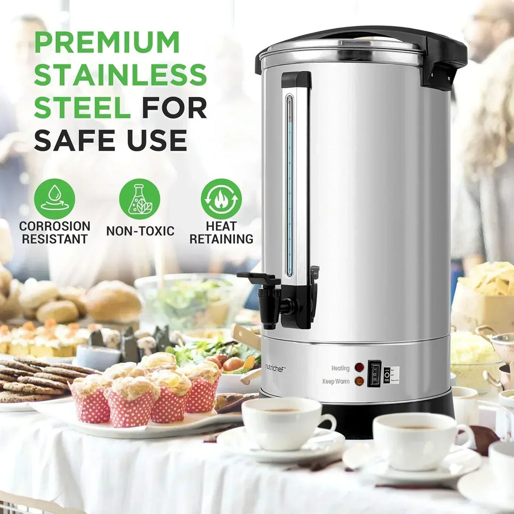 NutriChef Water Heater and Hot Water Dispenser 8L Electric Beverage Dispenser