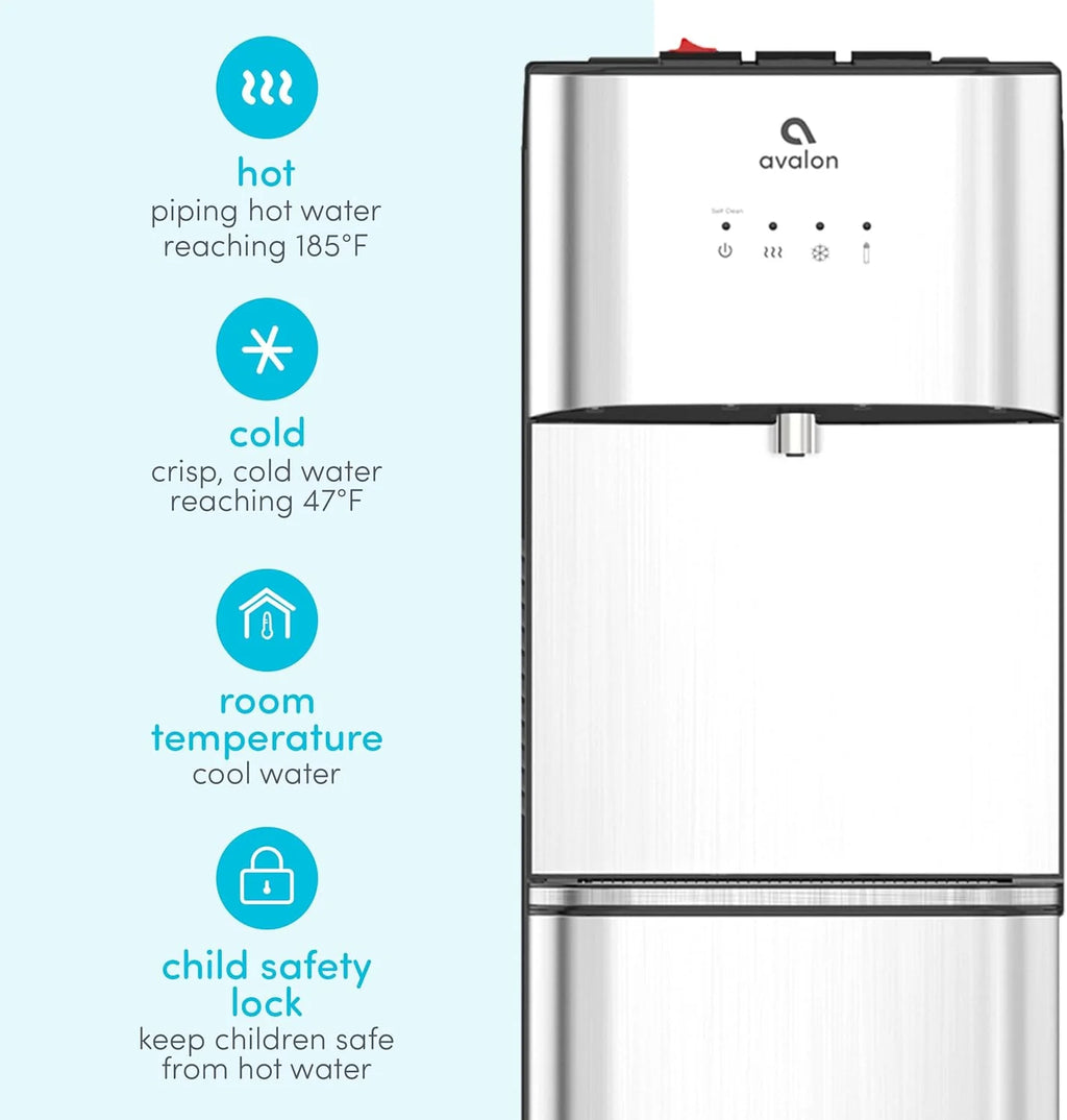 Avalon Limited Edition Self-Cleaning Water Dispenser - 3 Temperature Settings