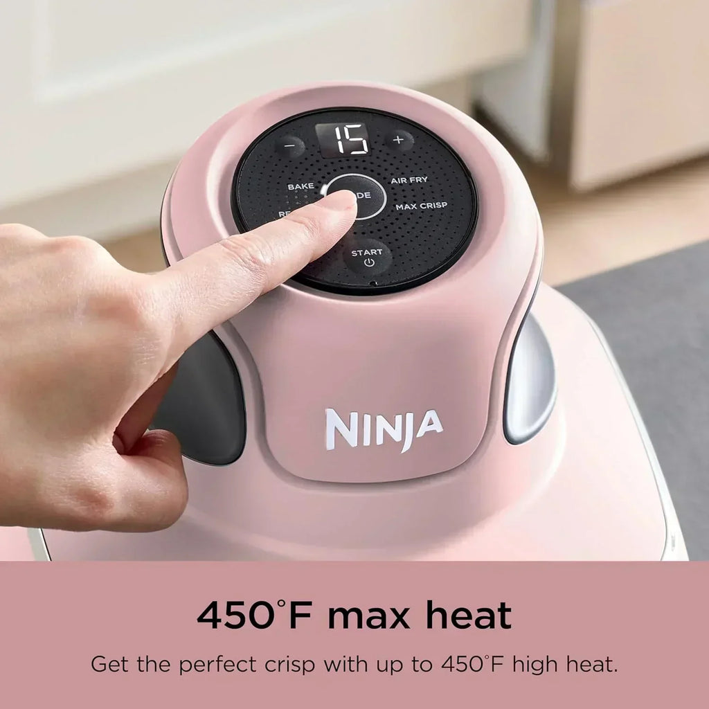 Ninja Crispi 4 in 1 Portable Glass Air Fryer Cooking System 4QT 6 Cup TempWare Glass Containers