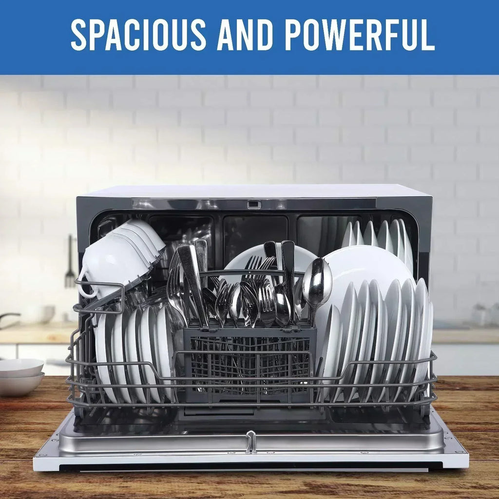 Farberware Compact 6-Station Dishwasher Portable Mini Countertop Dishwasher