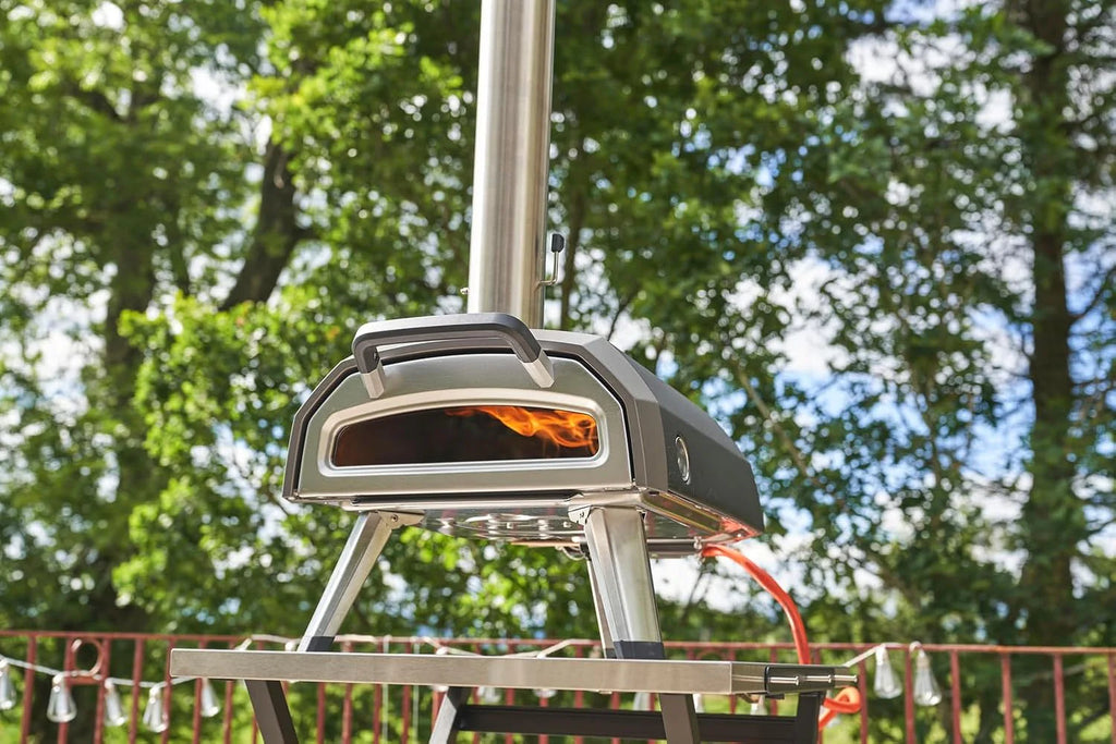 Ooni Karu 2 Multi-Fuel Outdoor Pizza Oven - Wood and Gas Outdoor Pizza Oven with Pizza Stone