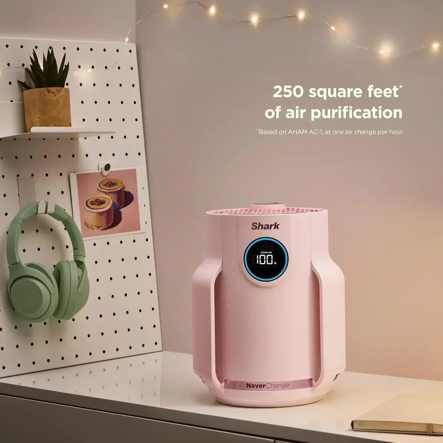 Air Purifier Compact Pro with Long-lasting HEPA Exceeding Filtration For Pet Dander Dust Smoke