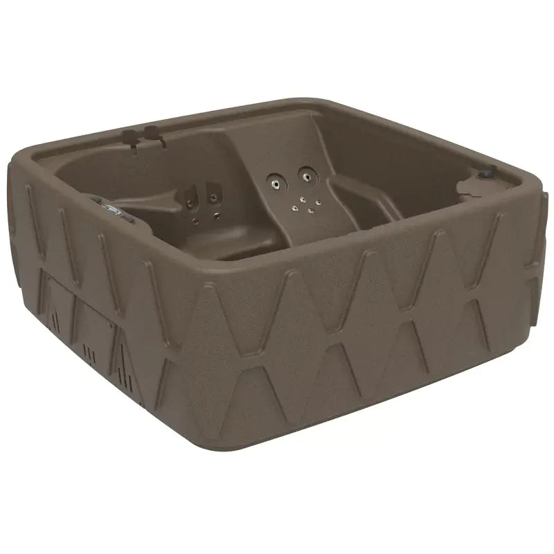 Aquarest Spas Jet Square Plug And Play Hot Tub with Ozonator