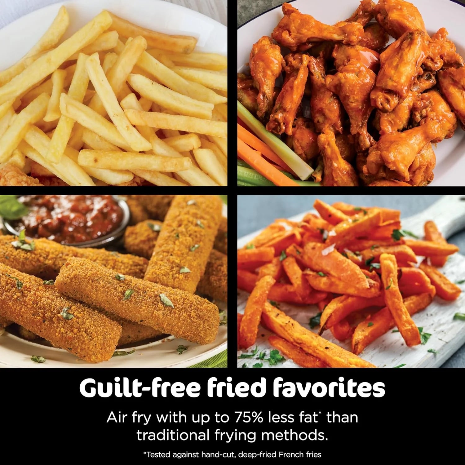 Ninja Foodi 10QT 6-in-1 DualZone Smart XL Air Fryer, 2 Independent 5QT Baskets, Smart Cook Thermometer, Match Cook, Smart Finish, Air Fry, Roast, Bake, Dehydrate, Reheat, Grey, DZ550