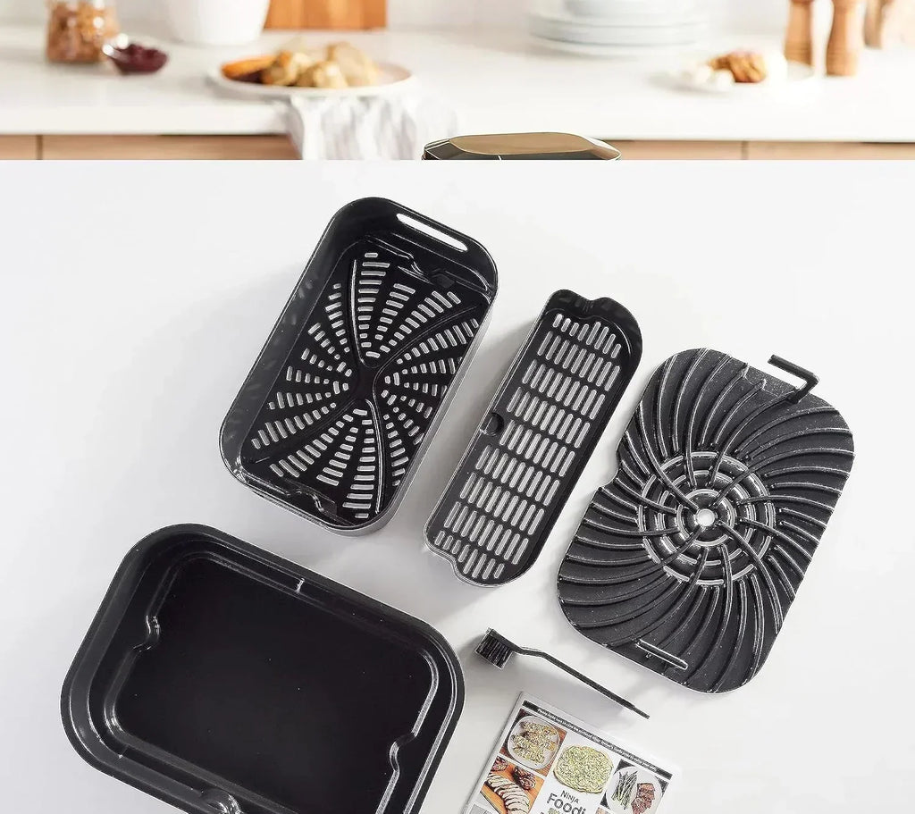 Ninja Foodi Smart XL 6-in-1 Indoor Grill with Air Fry Bake Roast Broil and Dehydrate