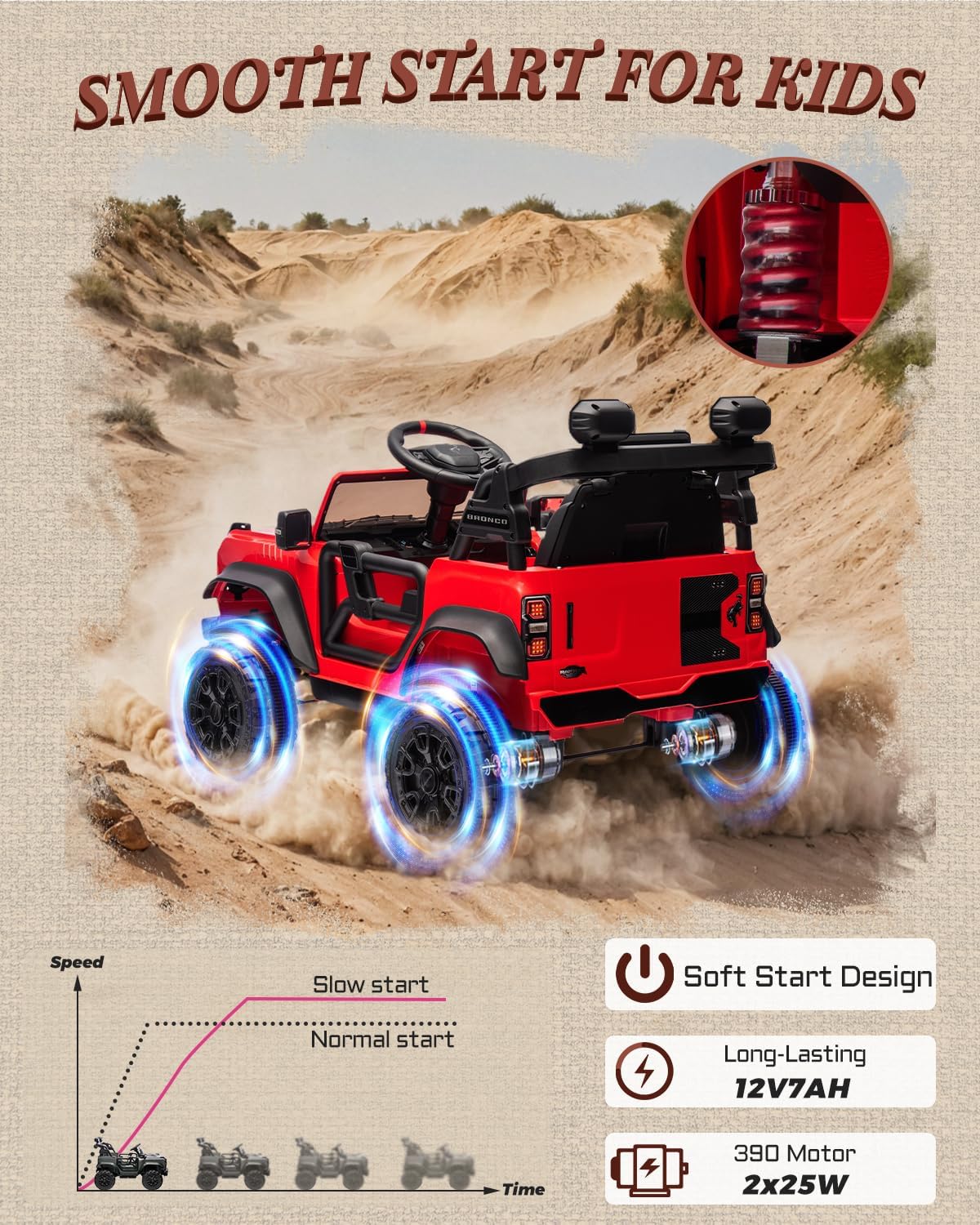 Kids Pink Ride-On Truck Battery Powered Electric Toy Car