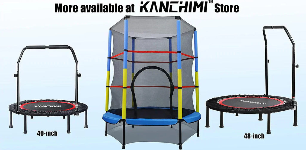 Kanchimi 40 48 Folding Mini Fitness Indoor Exercise Workout Rebounder Trampoline