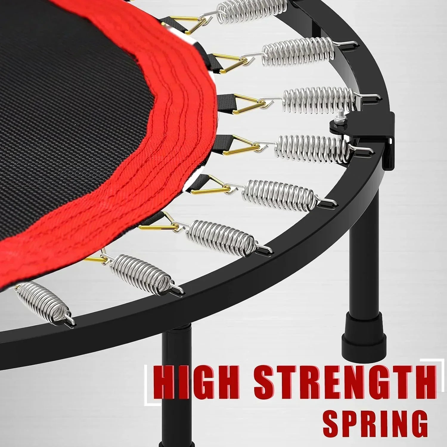Kanchimi 40 48 Folding Mini Fitness Indoor Exercise Workout Rebounder Trampoline